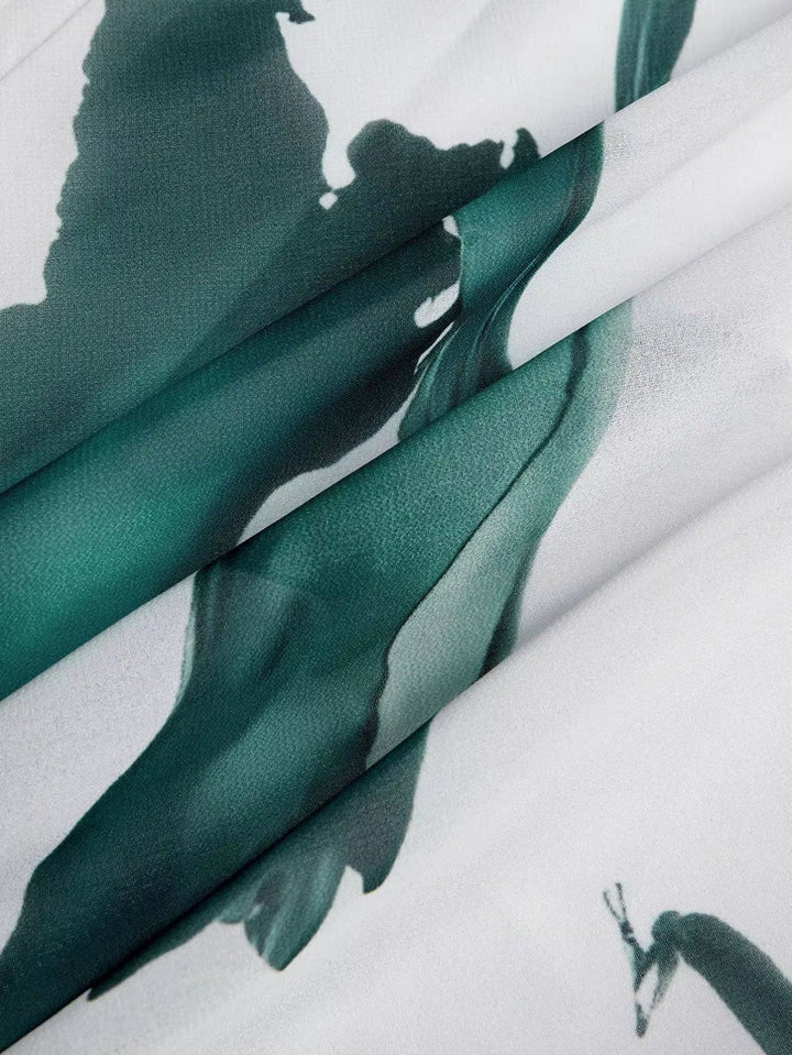 Nayla™ | Duga haljina sa printom